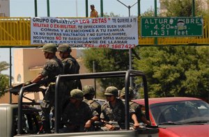 mexicocartelsx-large1 "Operative group 'The Zetas' wants you, soldier or ex-soldier. We offer a good salary, food and benefits for your family. Don't suffer anymore mistreatment and don't go hungry. We wont give you instant noodle soup."